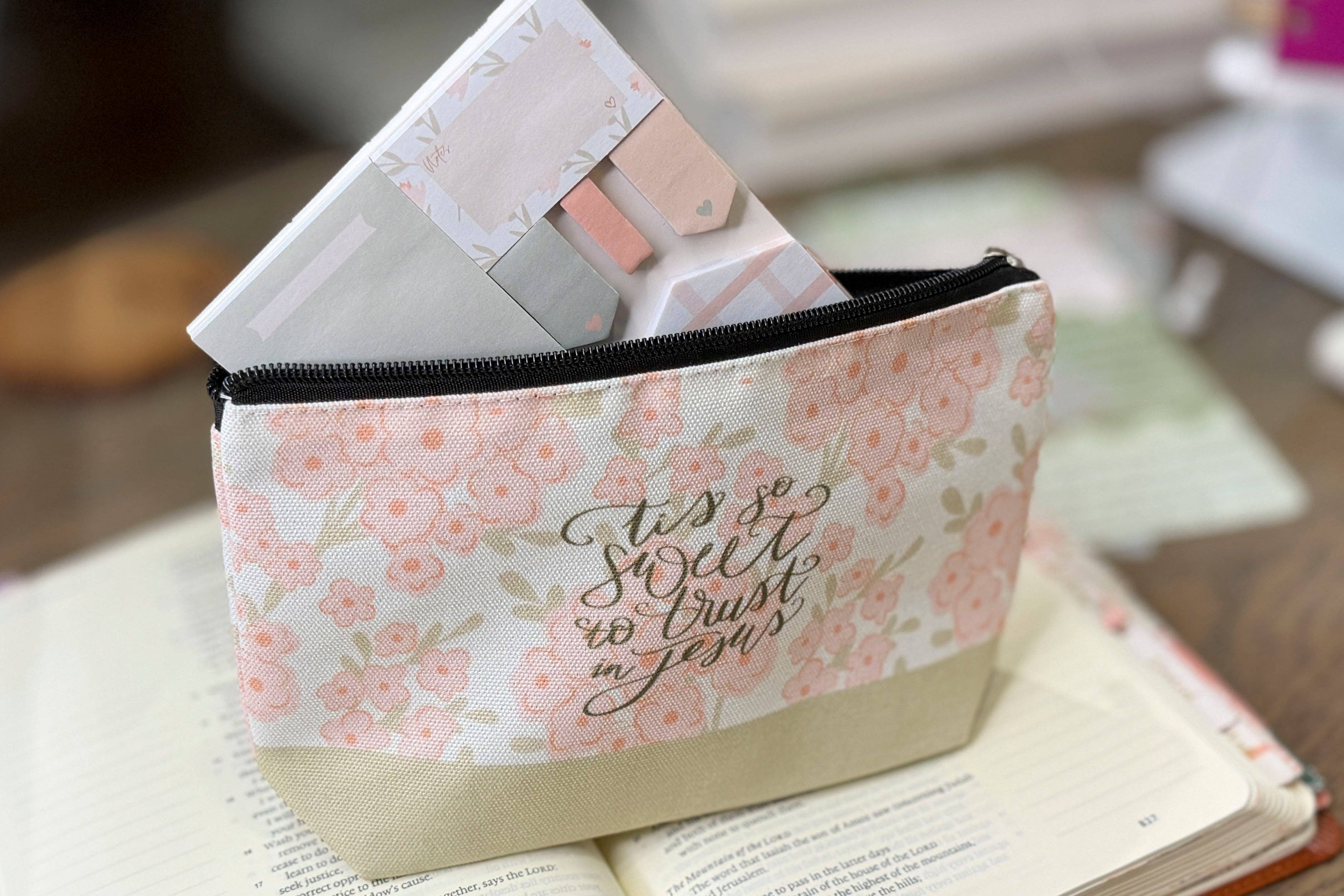 Tis So Sweet Bible Study Pen Pouch | Pencil Case