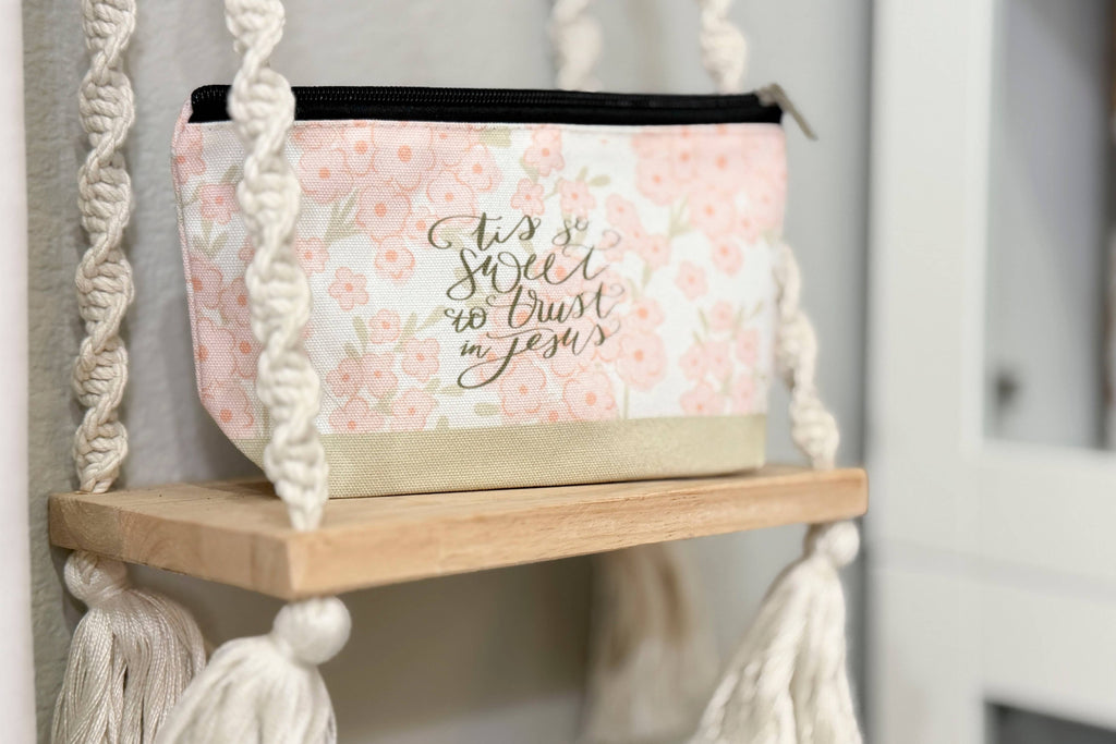 Tis So Sweet Bible Study Pen Pouch | Pencil Case