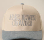 *PRE-ORDER* Make Heaven Crowded Embroidered Baseball Cap