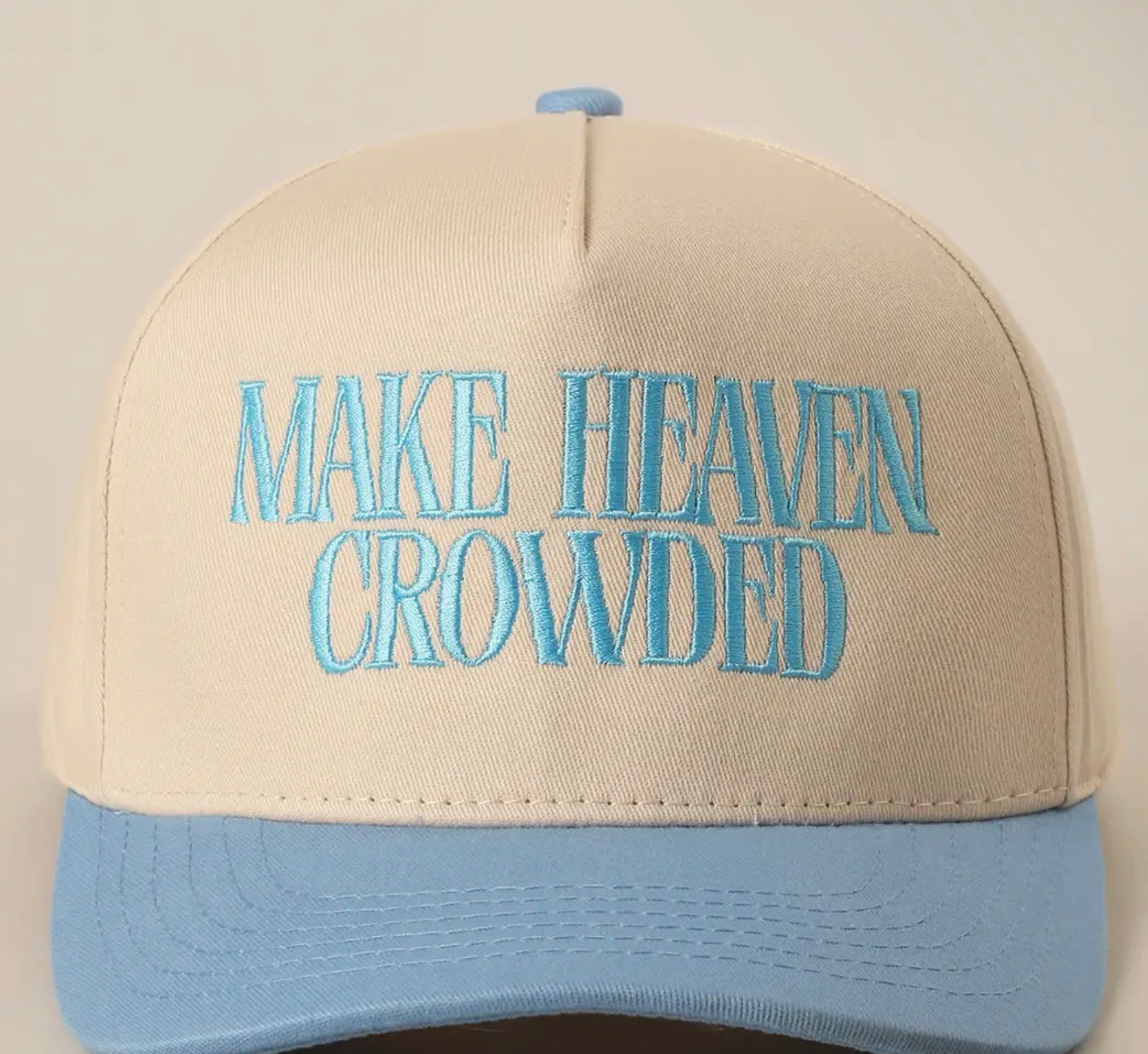 *PRE-ORDER* Make Heaven Crowded Embroidered Baseball Cap