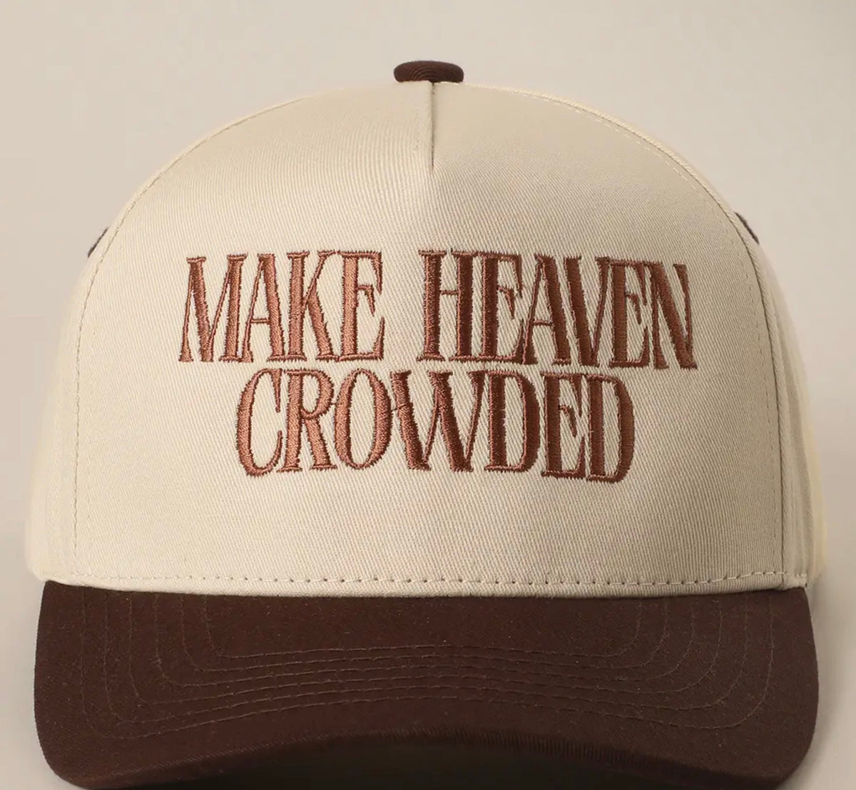 *PRE-ORDER* Make Heaven Crowded Embroidered Baseball Cap