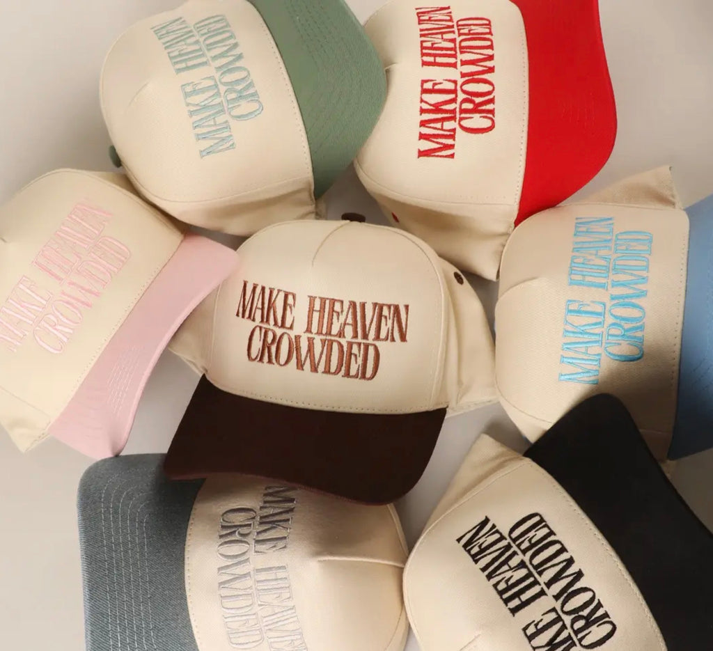 *PRE-ORDER* Make Heaven Crowded Embroidered Baseball Cap
