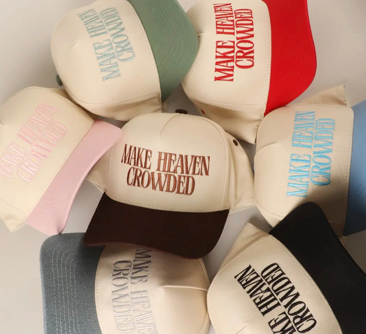 *PRE-ORDER* Make Heaven Crowded Embroidered Baseball Cap