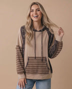 *PRE-ORDER* Long Sleeve Oversized Kangaroo Pocket Hoodie