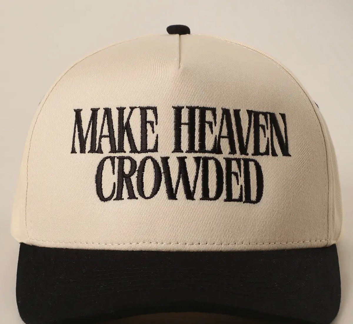 *PRE-ORDER* Make Heaven Crowded Embroidered Baseball Cap