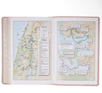 *PRE-ORDER* KJV Bible Giant Print Full-Size Leather, Dusty Pink